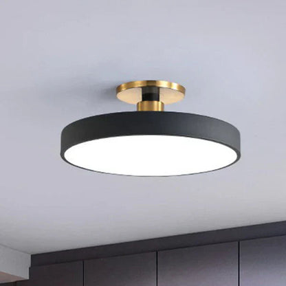 Moderne LED Deckenleuchte im Minimalistischen Design – Vielseitige Deckenlampe für Wohnzimmer und Schlafzimmer, 30-60 cm Durchmesser 4