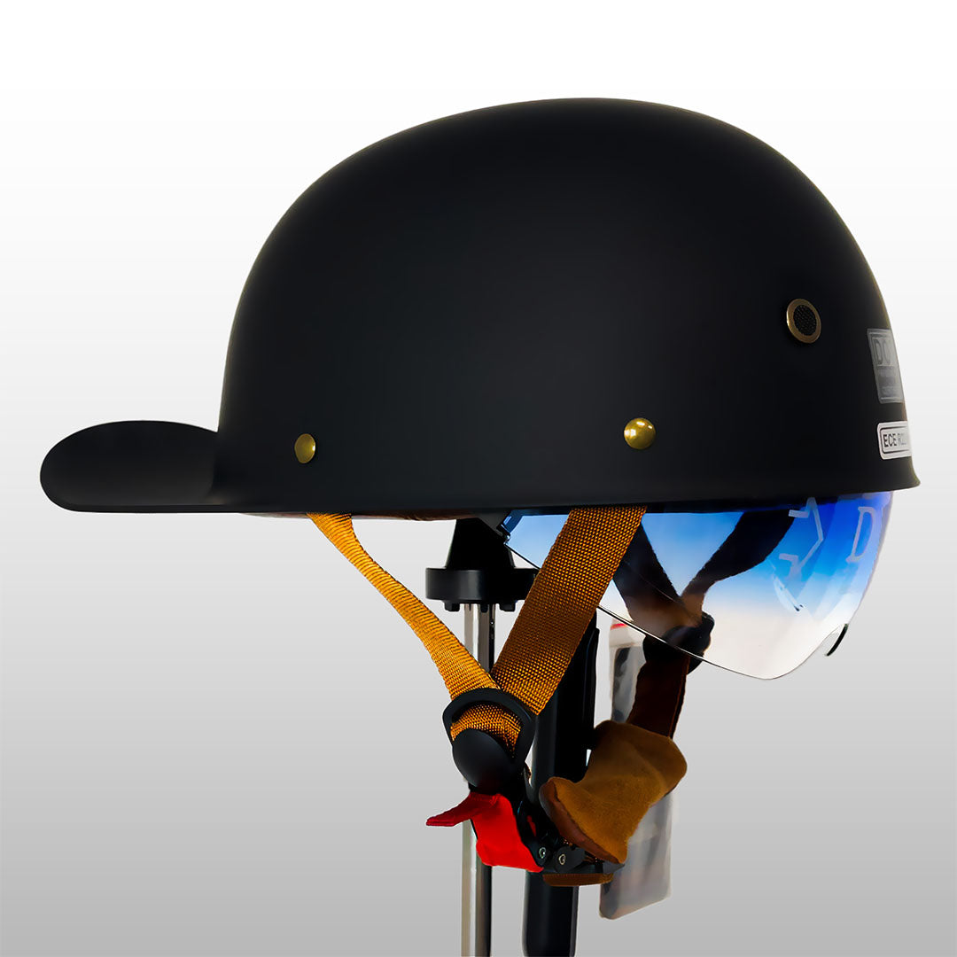 Moto-Baseballkappenhelm – Stilvolle und sichere Fahrausrüstung – DOT- und ECE-geprüft 10