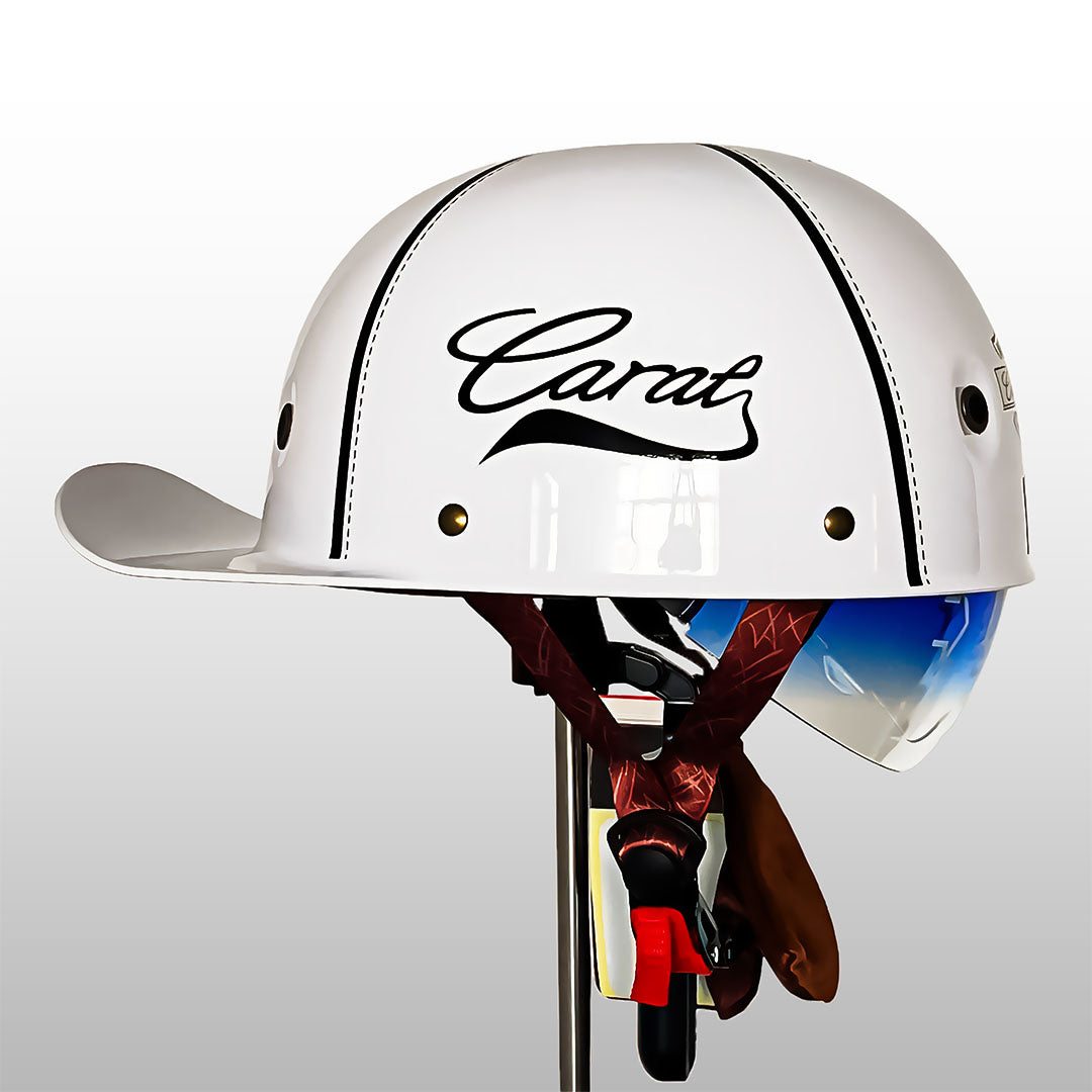 Moto-Baseballkappenhelm – Stilvolle und sichere Fahrausrüstung – DOT- und ECE-geprüft 14