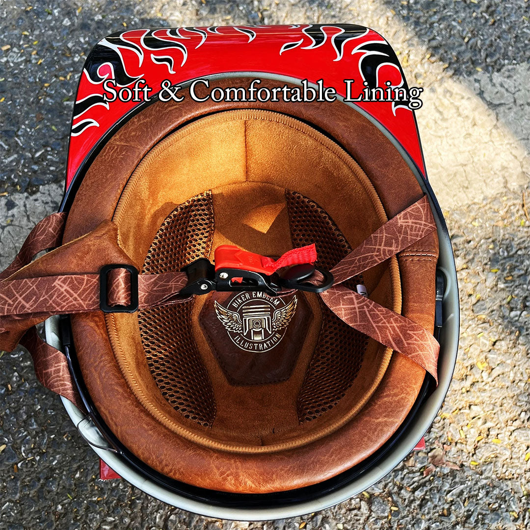 Moto-Baseballkappenhelm – Stilvolle und sichere Fahrausrüstung – DOT- und ECE-geprüft 3