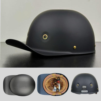 Moto-Baseballkappenhelm – Stilvolle und sichere Fahrausrüstung – DOT- und ECE-geprüft 8