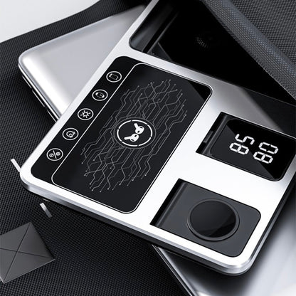 Multifunktionales 4-in-1 Kabelloses Ladegerät für iPhone, Apple Watch und AirPods – Schnellladung 4