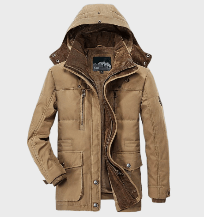 Nathan | Wasserdichte Herren Winterjacke mit Isolierung für kalte Tage 1