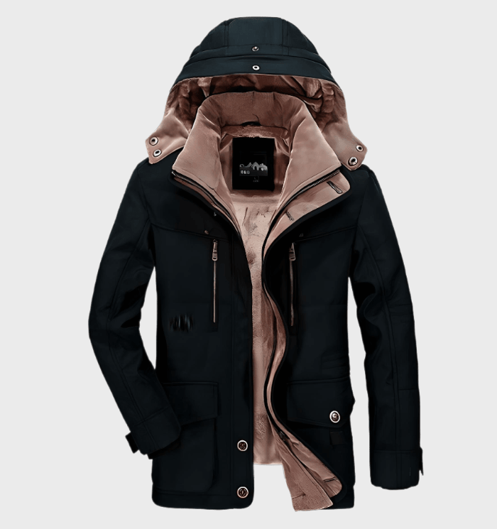Nathan | Wasserdichte Herren Winterjacke mit Isolierung für kalte Tage 2