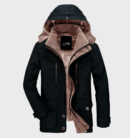 Nathan | Wasserdichte Herren Winterjacke mit Isolierung für kalte Tage 2