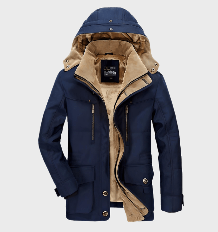 Nathan | Wasserdichte Herren Winterjacke mit Isolierung für kalte Tage 3