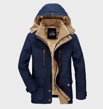Nathan | Wasserdichte Herren Winterjacke mit Isolierung für kalte Tage 3