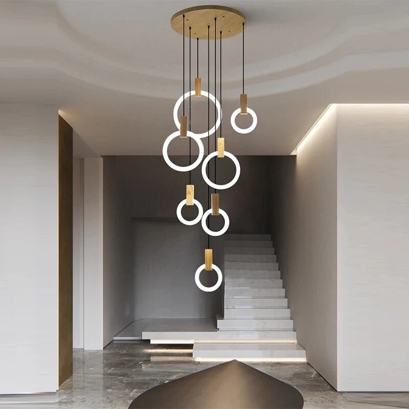 NatureLuxe - Holzleuchter für elegante Beleuchtung 0