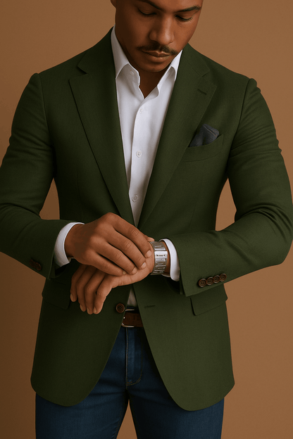 Nikolay Herren Sakko Slim-Fit Blazer – Elegantes Design für Business und Events-2