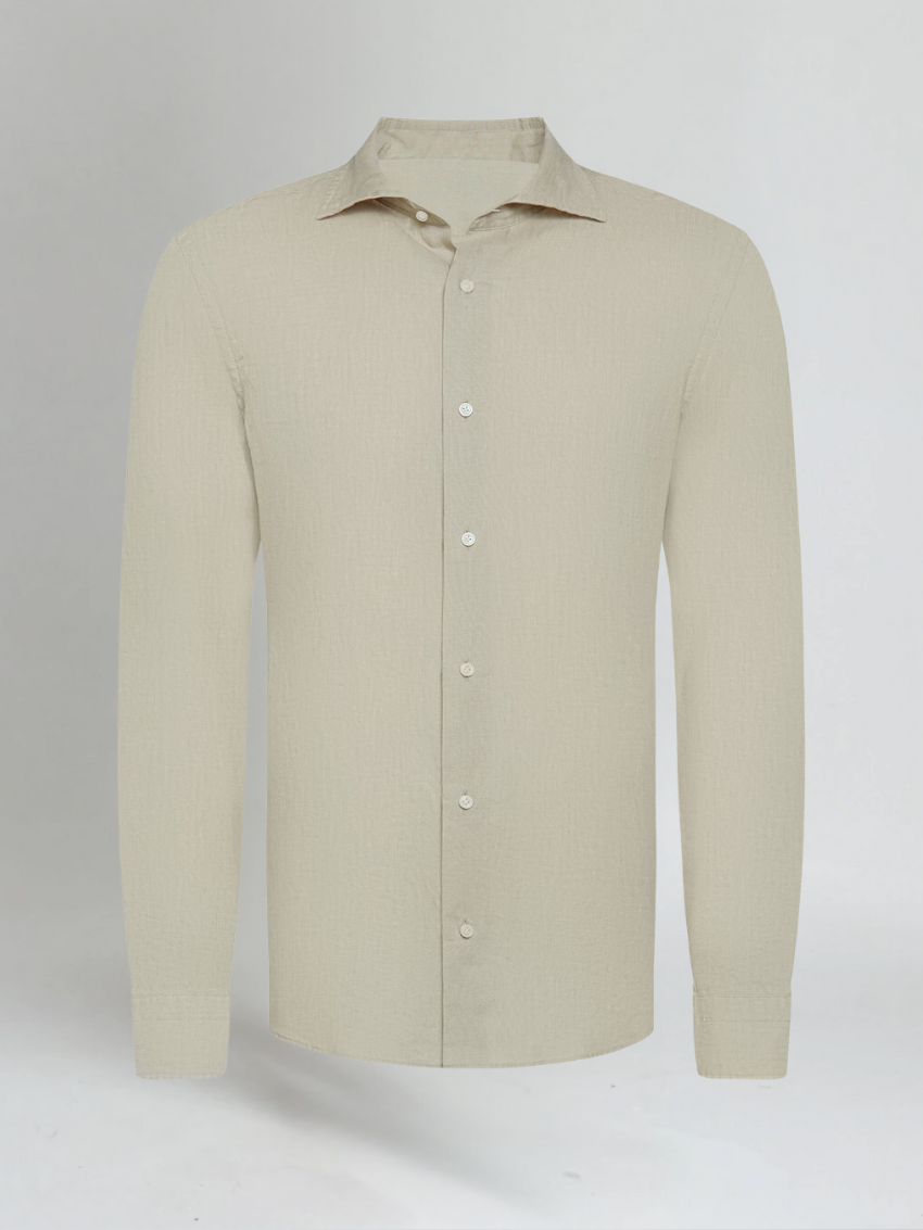 Noah | Elegantes Atmungsaktives Leinenhemd Herren 3