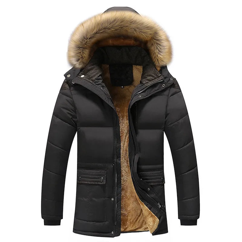 Noah | Gemütliche Gepolsterte Herrenjacke für Winter 2