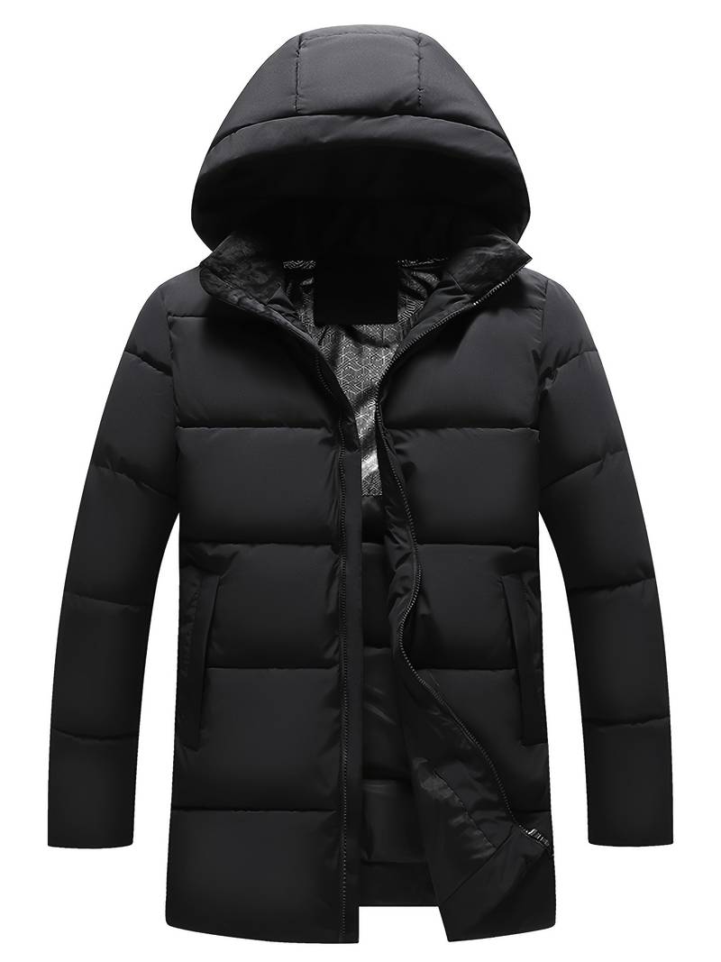 Noah | Stilvolle Lange Herren Winterjacke 0