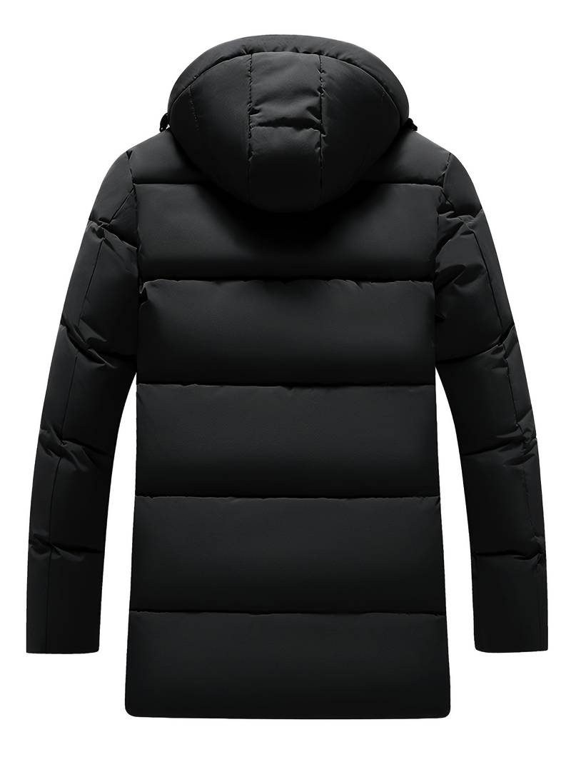 Noah | Stilvolle Lange Herren Winterjacke 1