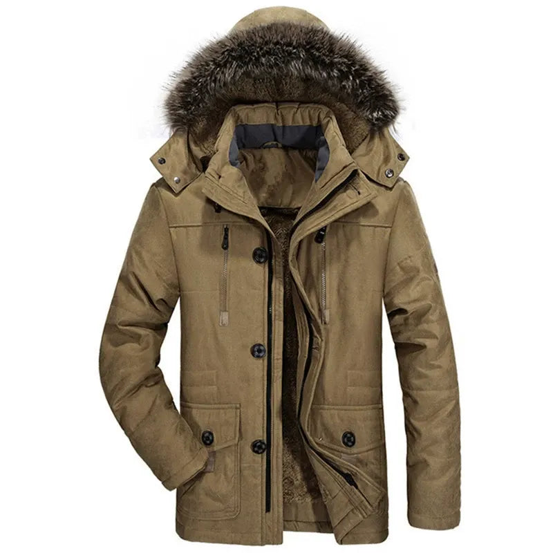 Noah | Stilvoller Warmer Herren Parka für Winter 2