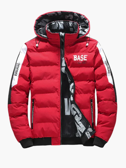 Noah | Stylische Wasserresistente Pufferjacke Schwarz 2