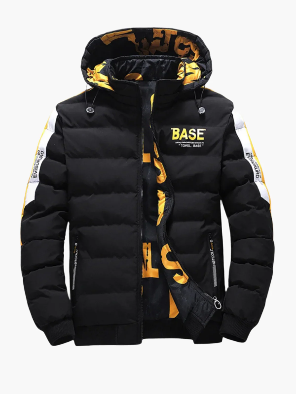 Noah | Stylische Wasserresistente Pufferjacke Schwarz 3