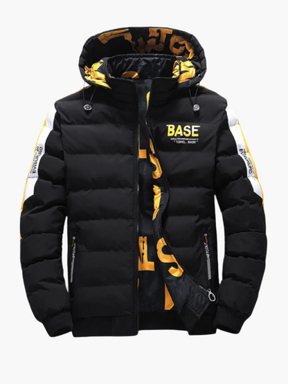 Noah | Stylische Wasserresistente Pufferjacke Schwarz 3