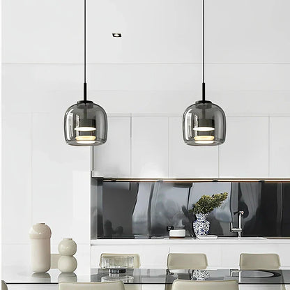 Glas-Deckenleuchte – Schlankes und Transparentes Design für Stimmungsvolle Beleuchtung