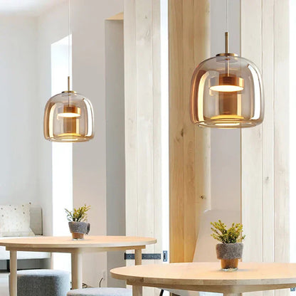 Glas-Deckenleuchte – Schlankes und Transparentes Design für Stimmungsvolle Beleuchtung