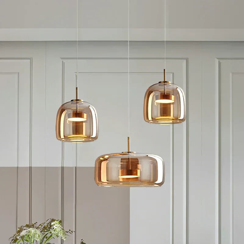 Glas-Deckenleuchte – Schlankes und Transparentes Design für Stimmungsvolle Beleuchtung