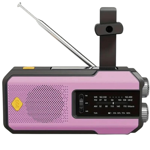 Notfallradio mit Powerbank und SOS-Alarm – Kompaktes Gerät für Stromausfälle und Krisensituationen 4