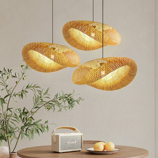 Novivra | Minimalistische Bambus-Hängelampe 0