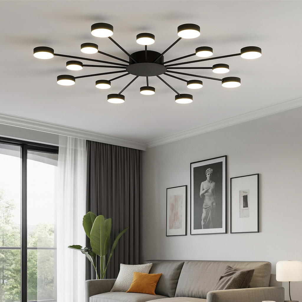 Noxell | Moderne Deckenleuchte für minimalistisches Interieur 1