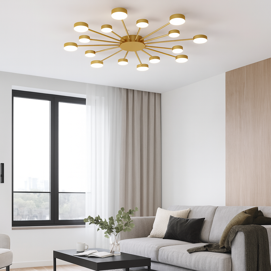Noxell | Moderne Deckenleuchte für minimalistisches Interieur 2