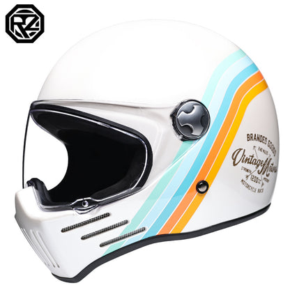 Men's Full Face Motorcycle Helmet Carbon Fiber Lightweight DOT ECE Certified