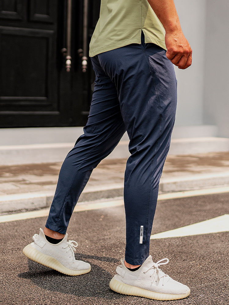 Men's high-stretch breathable elastic waistband sporty fit jogging pants