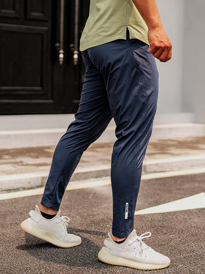 Men's high-stretch breathable elastic waistband sporty fit jogging pants