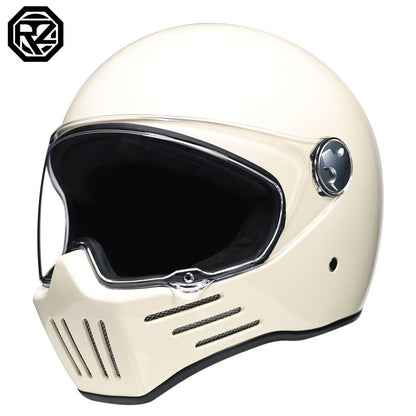 Men's Full Face Motorcycle Helmet Carbon Fiber Lightweight DOT ECE Certified