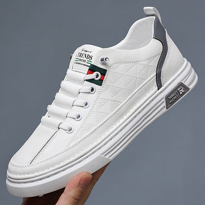 Herren Sneaker Schwarz Größe 42 Leder-6
