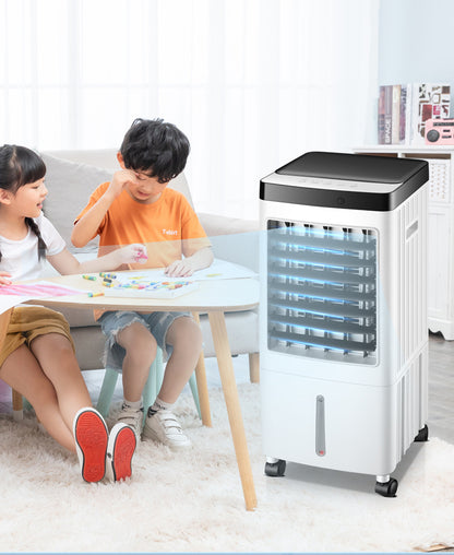 Mobile room cooler with stand function – windowless air conditioner for quick cooling | ideal for home and office