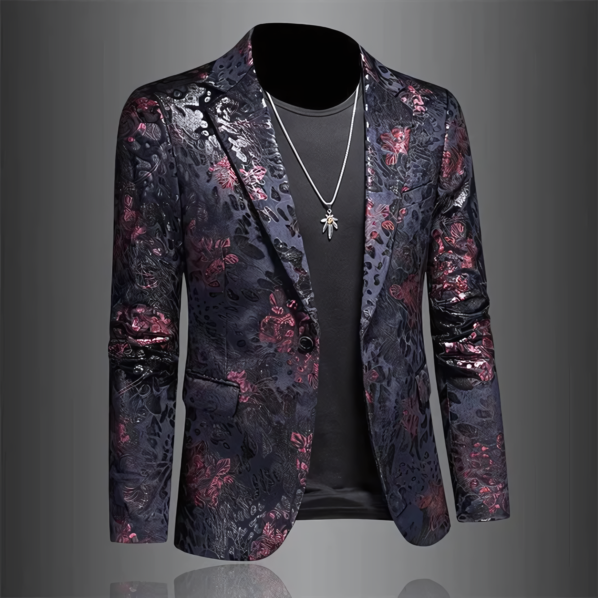 Saint - Men's Tailored Blazer Jacket for Timeless Elegance & Comfort-4