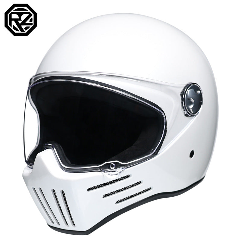 Men's Full Face Motorcycle Helmet Carbon Fiber Lightweight DOT ECE Certified