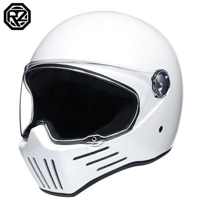 Men's Full Face Motorcycle Helmet Carbon Fiber Lightweight DOT ECE Certified