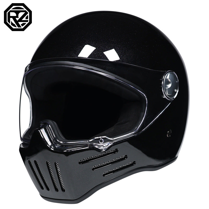 Men's Full Face Motorcycle Helmet Carbon Fiber Lightweight DOT ECE Certified