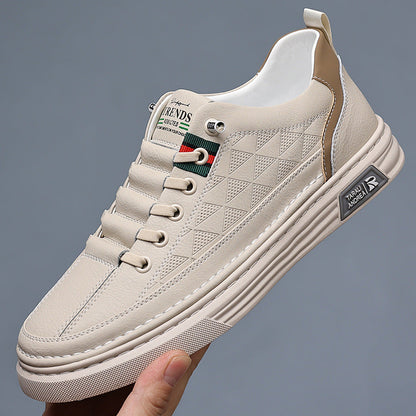 Herren Sneaker Schwarz Größe 42 Leder-5