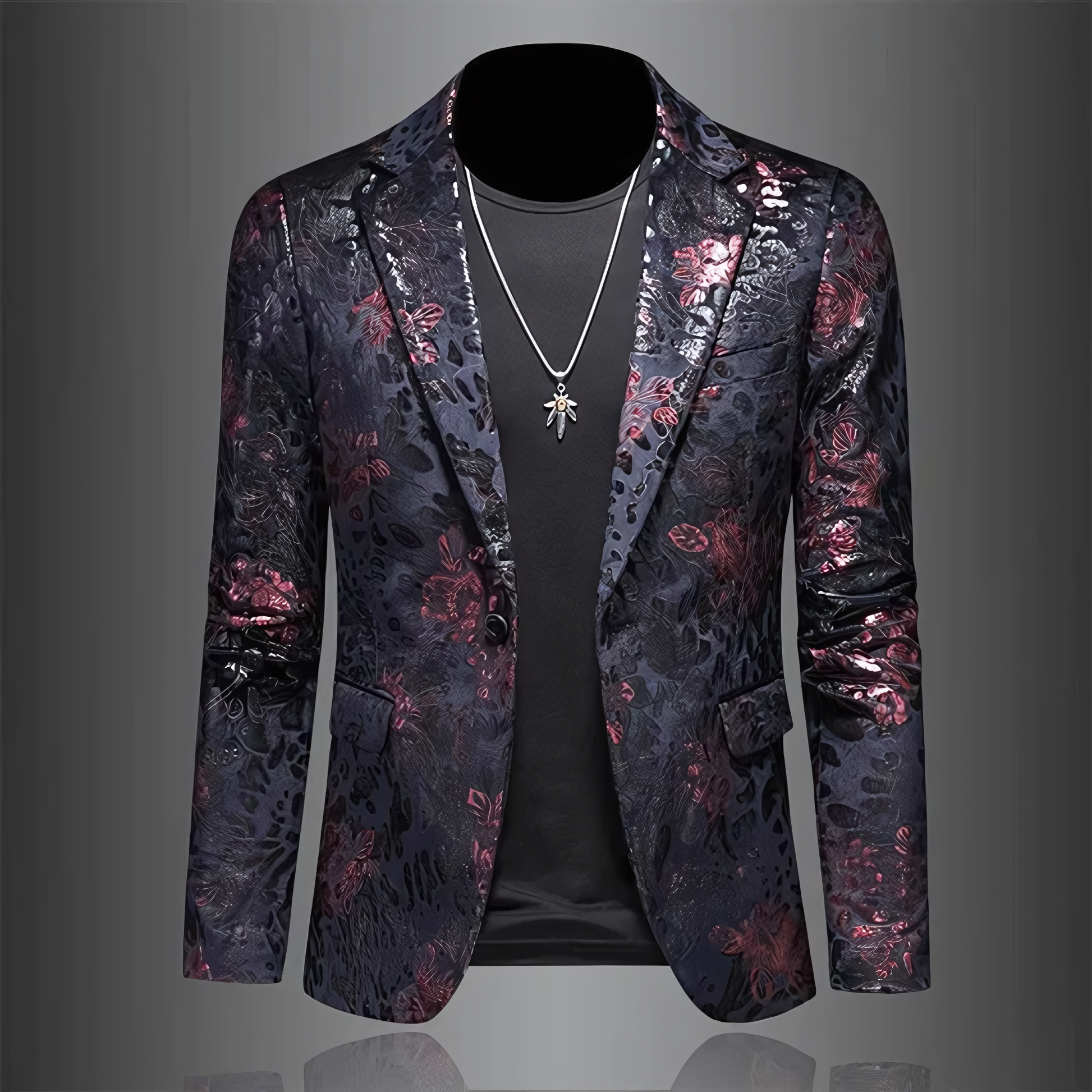 Saint - Men's Tailored Blazer Jacket for Timeless Elegance & Comfort-1