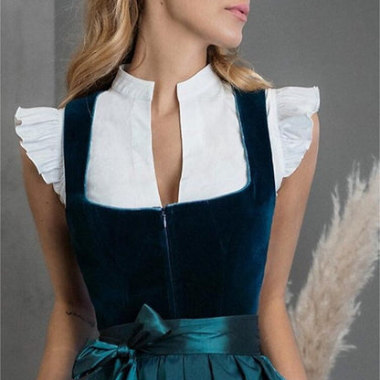 Oktoberfest-Spitzen-Dirndlbluse 3