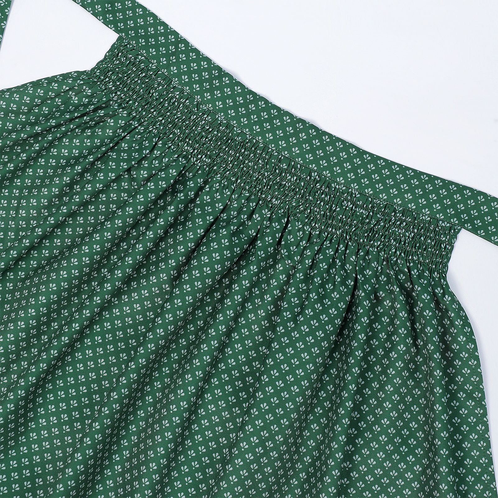 Oktoberfest Bayerisches Dirndlkleid mit Schürze und Spitzenbluse 7