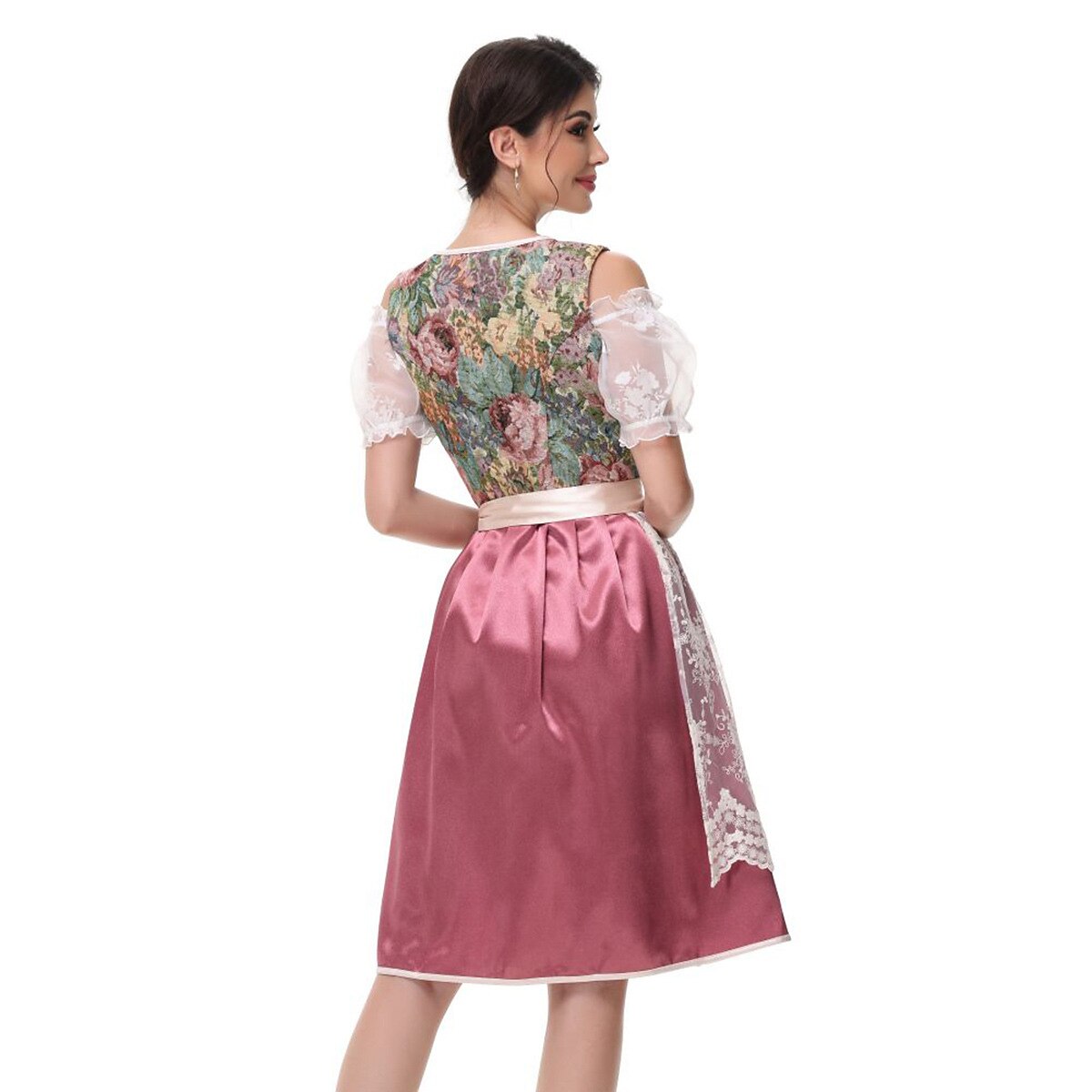 Oktoberfest Deutsches Dirndl im traditionellen Stil 5