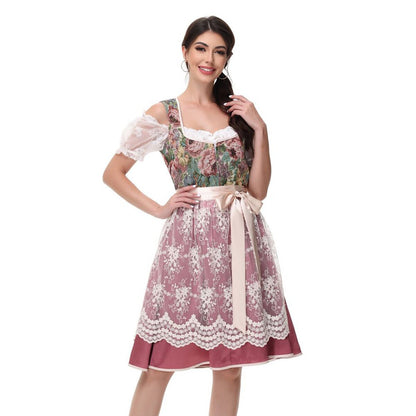 Oktoberfest Deutsches Dirndl im traditionellen Stil 6