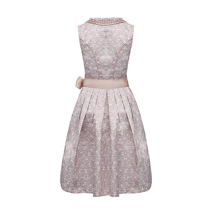Oktoberfest Dirndl mit Spitzenbesatzschürze 7