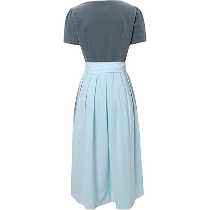 Oktoberfest Klassisches Dirndlkleid mit Schürze 3