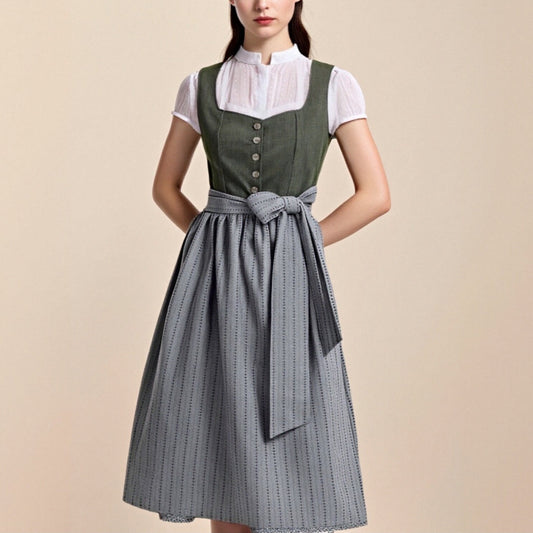 Oktoberfest Wiesn Outfit Dirndlkleid 0