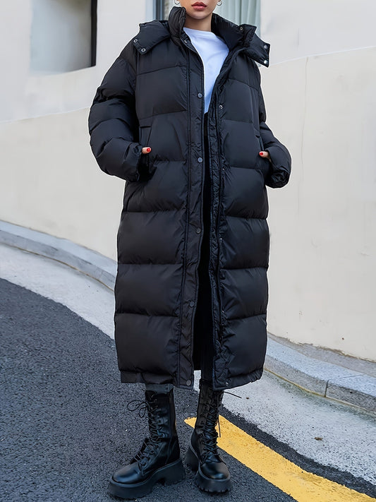 Olivia | Stilvolle Lange Pufferjacke für Frauen 0