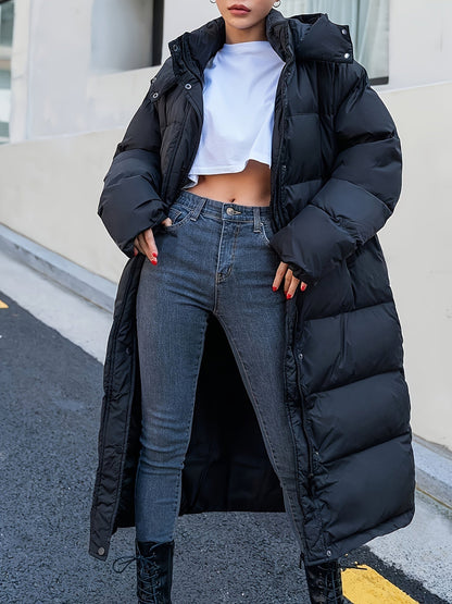 Olivia | Stilvolle Lange Pufferjacke für Frauen 1