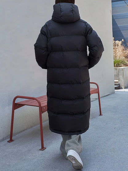 Olivia | Stilvolle Lange Pufferjacke für Frauen 3
